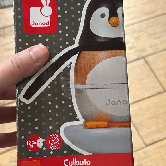 janod culbuto stacker & rocker from France - Picture 2 of 3